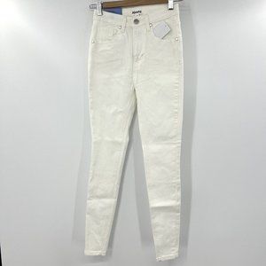 NWT Abound White High Rise Skinny Jeans Size 26 Nordstrom Stretch